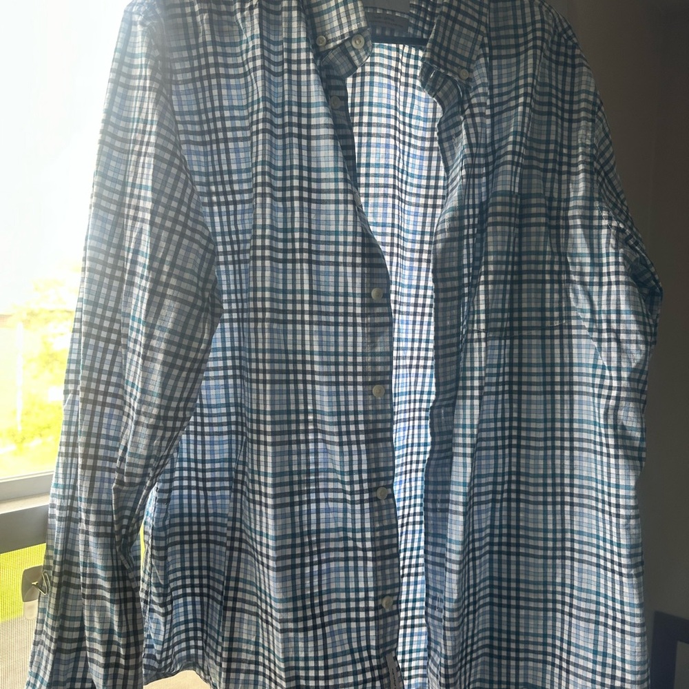 Goodfellow & Co Blue Lightweight Shirt Jacket